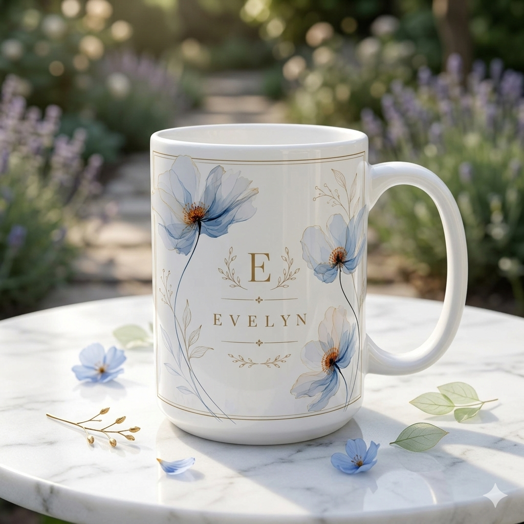 Floral Coffee Mug
