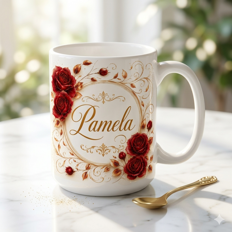 Floral Coffee Mugs
